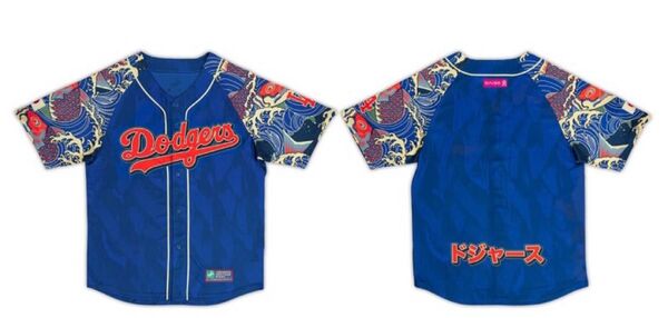 未使用新品!2024 非売品ドジャース ジャパンナイト ユニフォーム ジャージ Dodgers Japan Night