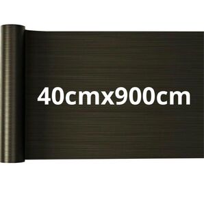 VEELIKE 壁紙シール ステンレスシート メタリックシート グレー 金属光沢感 リメイクシート 40cmx900cm
