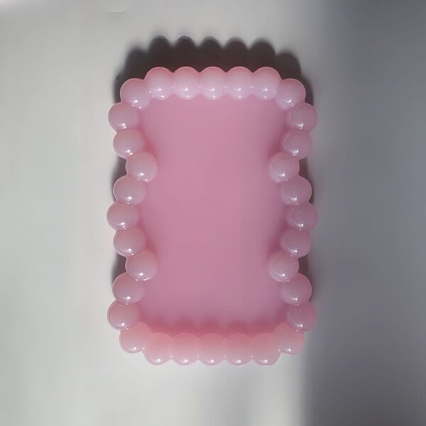 アクセサリートレー バブルコースター 波状 レジン お皿 小物置き