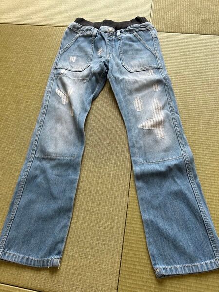 ダメージデニム140キッズ
