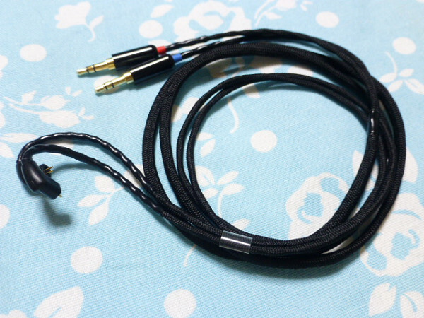 UE 10pro FLC8 ケーブル MOGAMI 2944 3.5mm×2 PHA-3 SU-AX01 PonoPlayer (カスタム対応可能) tf10 fi10