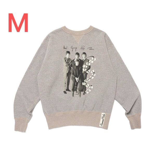 Human made BEATLES SWEATSHIRT ザイス M スウェット