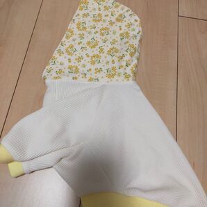 犬服 ミモザパーカー ハンドメイド作品