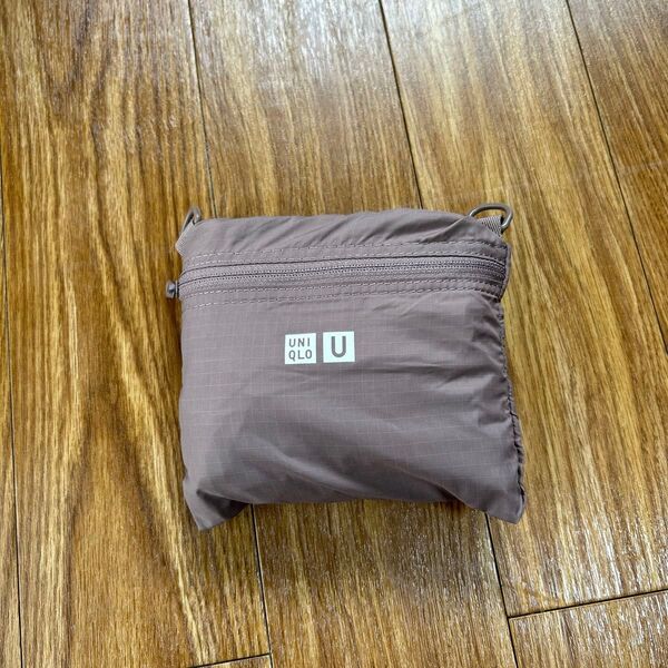 UNIQLO U ユニクロ ユー ポケッタブル 2WAY バッグ