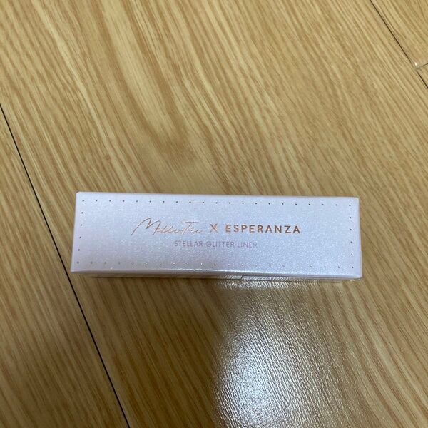ESPERANZA × MilleFee 限定コラボ ステラ グリッターライナー (02 ミモザE) アイライナー