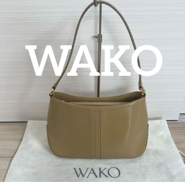 WAKO ワコー 和光 ワンショルダーバッグ ショルダーバッグ ベージュ系