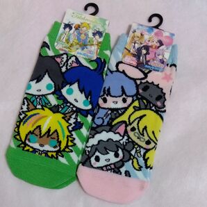 show by rock!! プラズマジカ トライクロニカ スニーカーソックス 2点 靴下 ショウバイロック サンリオ