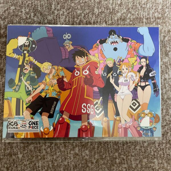 ワンピース ONE PIECEポストカード くら寿司