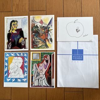 旅先で購入①ピカソポストカード★絵葉書