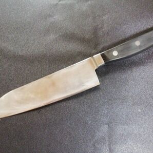 ヤクセル 三徳包丁 プレミオ 170mm 口金 3本鋲 しっかりした造りです