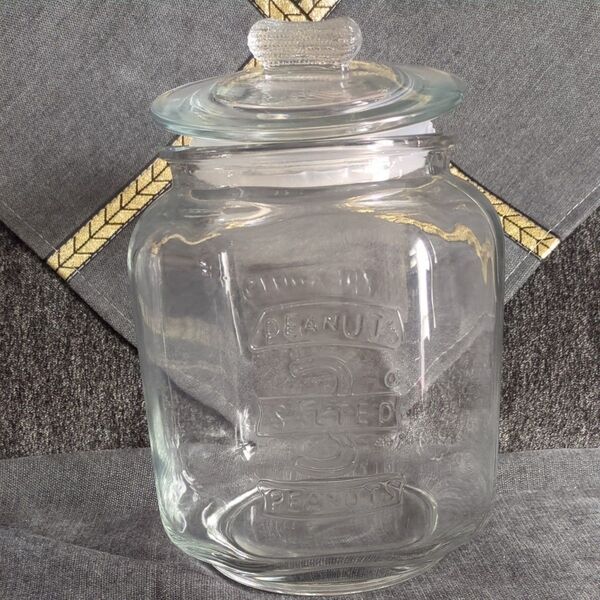 ガラス瓶 クッキージャー