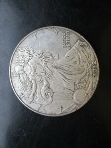 大幅値下げ！アメリカの大型銀貨　1912年発行　定価12000円　量目約26.9g