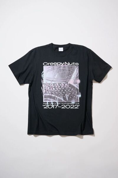 Creepy Nuts “2017-2022” T-shirts 黒 XL 美品です