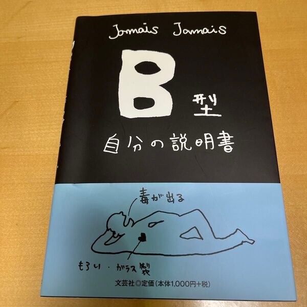 B型 自分の説明書 美品