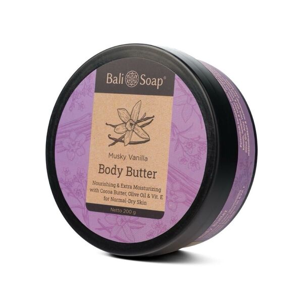 Bali Soap バリソープ Musky Vanilla ボディバター 200g