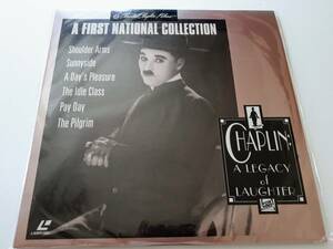 LD foreign record tea  pudding A FIRST NATIONAL COLLECTION CHAPLIN A LEGACY of LAUGHTER laser disk 