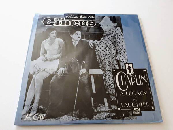 LD　輸入盤　チャップリン　The CIRCUS　CHAPLIN　A　LEGACY　of　LAUGHTER　レーザーディスク