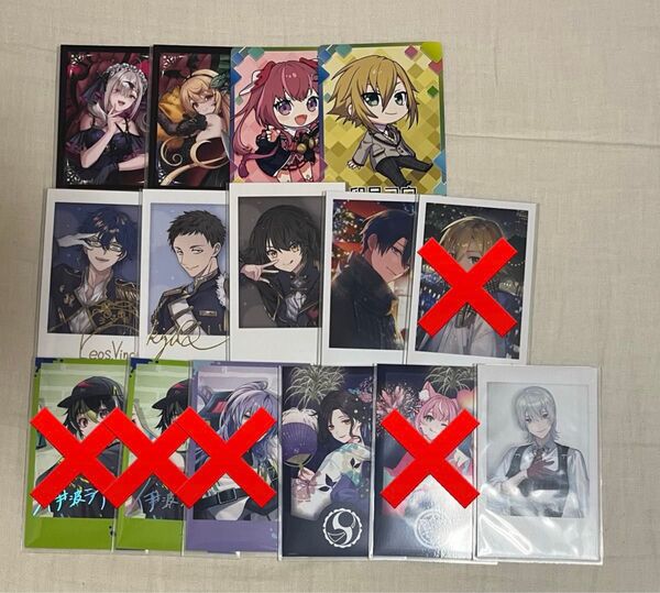 にじさんじ チェキ風カード まとめ売り