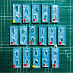 お得セット! 1〜52 小クリスタル 2種 鉱石モールド お得な3種セット販売