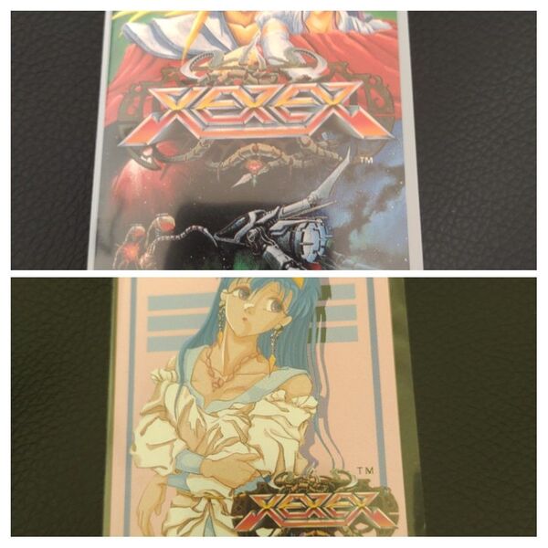 ★☆ テレカ XEXEX ゼクセクス テレフォンカード 新品 未使用 レア イレーネ 島本須美 ゲーメスト コナミ konami