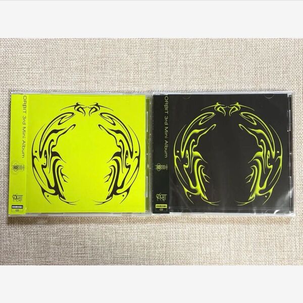 ORβIT 3rd Mini Album 蘭 初回限定盤A 初回限定盤B