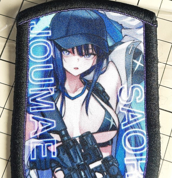 サークル正規品(Ivan624) サオリ ベルクロパッチ 香港・台湾イベント限定 ■ ブルーアーカイブ ブルアカ ワッペン ミリタリー