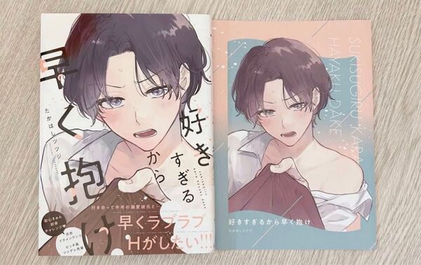 好きすぎるから早く抱け リーフレット BL
