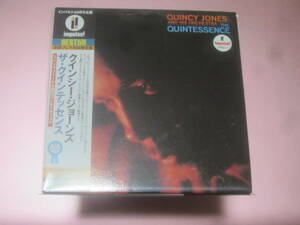 ★QUINCY JONES AND HIS ORCHESTRA(クインシージョーンズ)【THE QUINTESSENCE(ザ・クインテッセンス)】CD[紙ジャケット仕様]