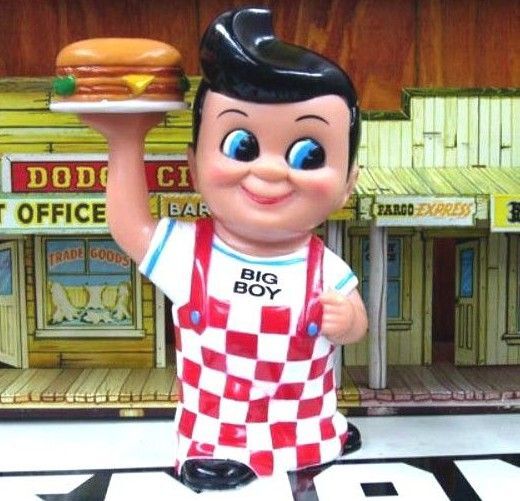 再入荷!!【BigBoy 】アメリカン雑貨の定番★★ビッグボーイ コインバンク/ 貯金箱★★