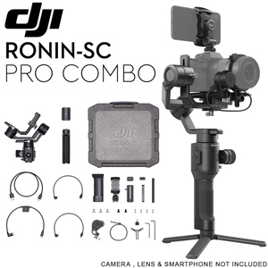 【2日間から~レンタル】DJI Ronin-SC Proコンボ ミラーレス用 電動ジンバル 3軸スタビライザー