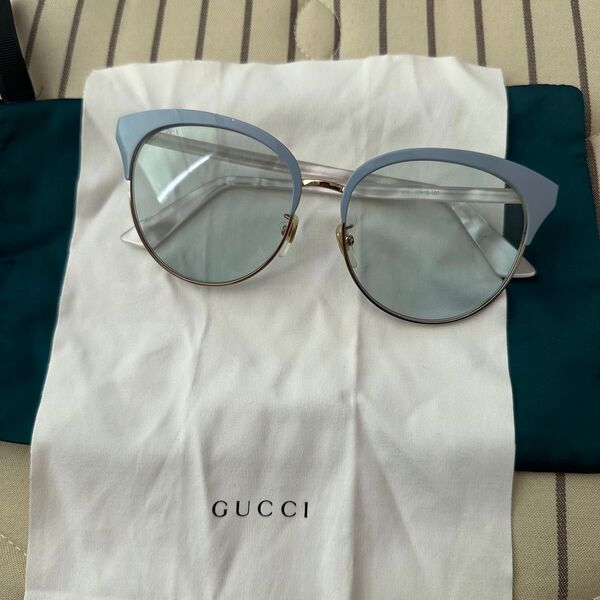 GUCCI グッチ サングラス ブルー