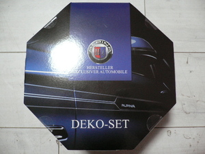 ★★ ALPINA純正品 デコセット(ゴールド又はシルバー)BMW用①★