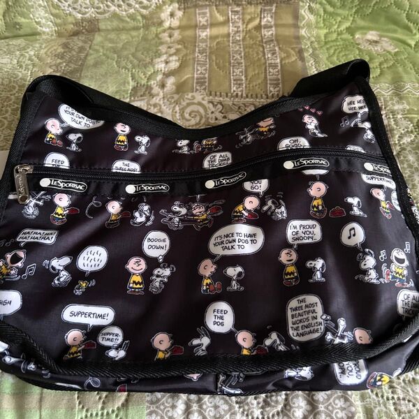 LeSportsac レスポートサック スヌーピー ショルダーバッグ