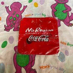 ヴィンテージ No Reason コカコーラ ハンカチ 昭和レトロ