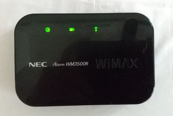 モバイルルーター NEC Aterm WM3500R WiMAX & クレードル