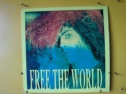 ジュリテク Oliver Adams / Free The World 12インチです。