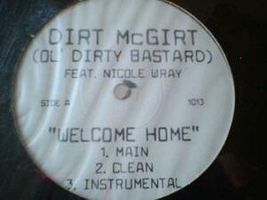 HipHop Ol Dirty Bastard / Welcome Home 12インチ新品です