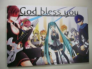 同人『God bless you / マイゴッドP楽曲イメージイラスト集』ボカロキャライラスト集 あさぎ