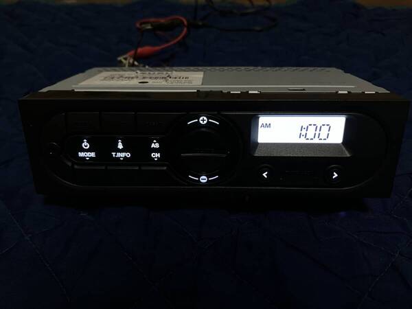 ホワイトLED打ち替え 純正 ラジオ 24V