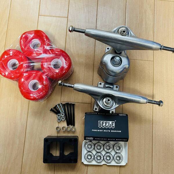 お得 サーフスケート YOW S5同機能トラック 話題の四角ウィール70*51mm ABEC11ベアリング 足回りセット H