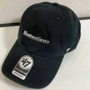 47brand weekend service ブラック キャップ 帽子