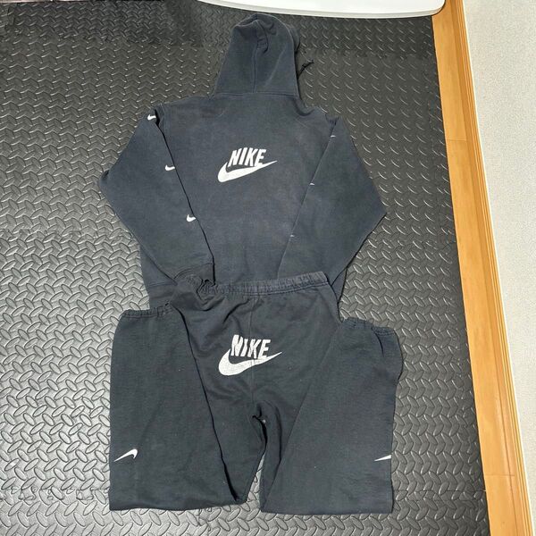 スウェットパンツ ブラック NIKEカスタム