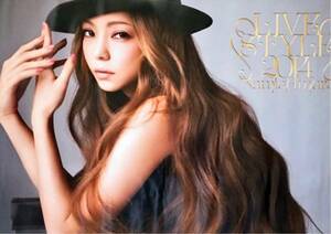 安室奈美恵 namie amuro LIVE STYLE 　2014 非売品　ポスター 