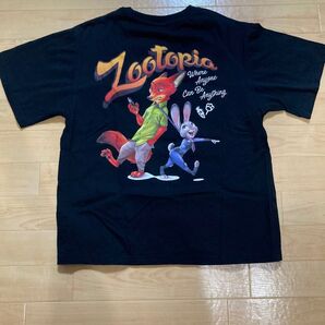 ズートピア Tシャツ 黒 Lサイズ