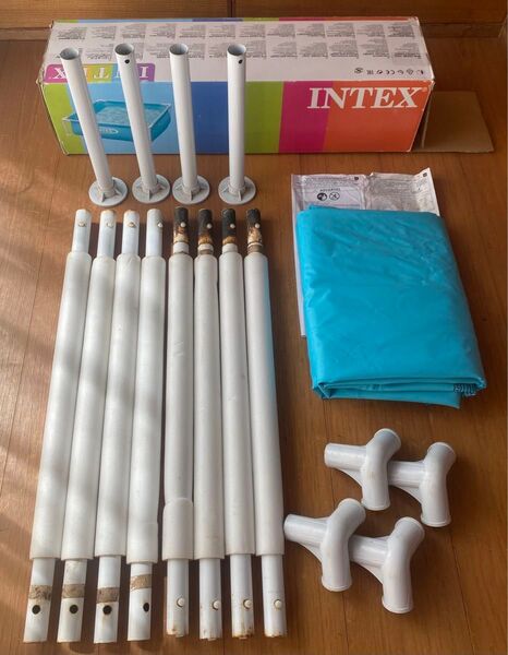 INTEX フレームプール 1.2m プール 海 水遊び