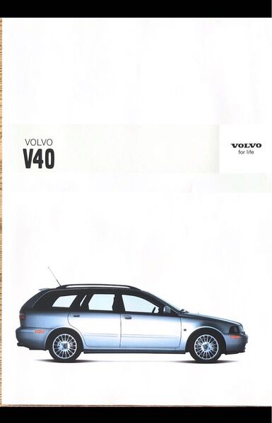 Volvo V40 カタログ