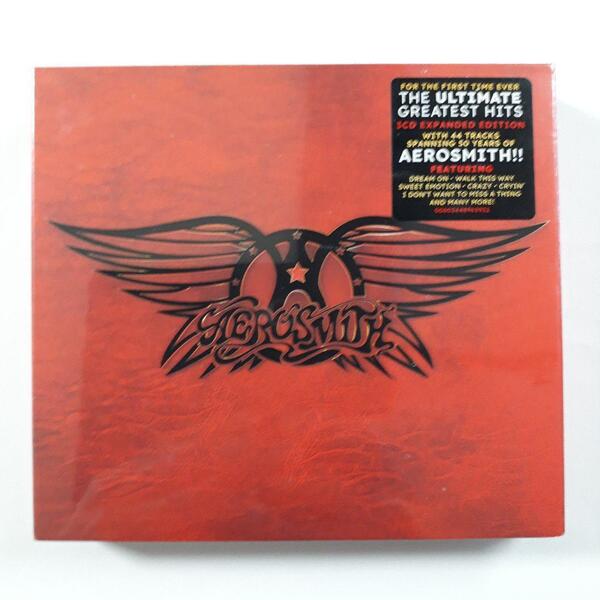 送料無料! Aerosmith - Greatest Hits (Deluxe 3CD) エアロスミス 輸入盤CD 新品・未開封品