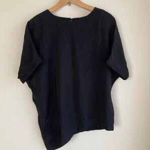 POU DOU DOU レディース Tシャツ 半袖 ブラック