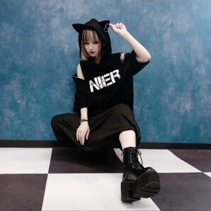 NieR 猫耳フーディー 月齢