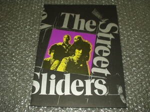  pamphlet * The * Street * slider z/THE STREET SLIDERS[D-D-DANCE/Tour'94]